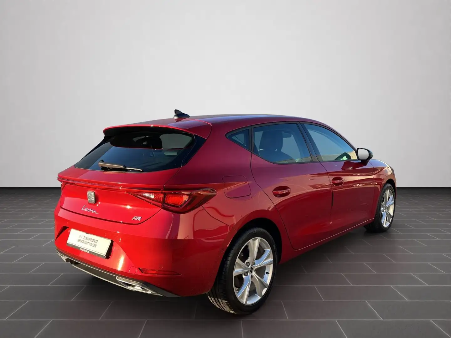 SEAT Leon 1,5 TSI F-Line AHK/RFK/NAVI/LED/u.v.m. Rot - 2