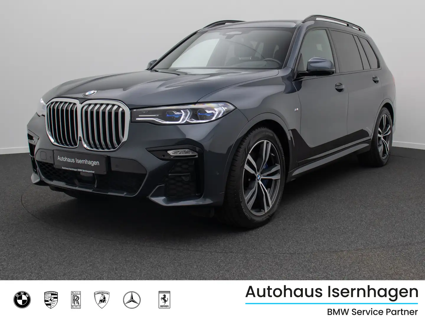 BMW X7 xD40d M Sport Panorama 360°Laser HUD SoftClos Grau - 1