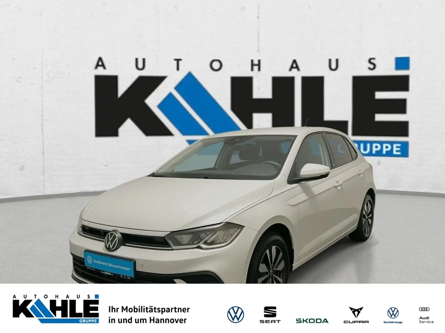 Volkswagen Polo VI 1.0 TSI DSG MOVE Blanc - 1