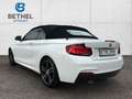 BMW 218 i Cabrio M Sport, LED, Nav, SHZ, PDC Sportpaket Blanc - thumbnail 7