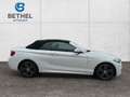 BMW 218 i Cabrio M Sport, LED, Nav, SHZ, PDC Sportpaket Weiß - thumbnail 4