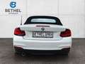 BMW 218 i Cabrio M Sport, LED, Nav, SHZ, PDC Sportpaket Blanc - thumbnail 6