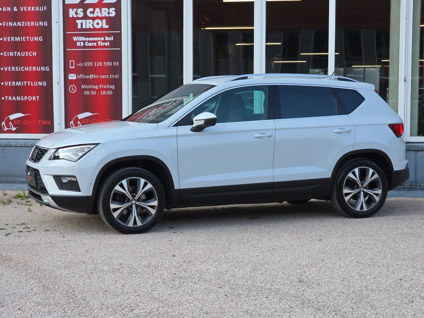 SEAT Ateca 2.0 TDI Xcellence 4Drive DSG Weiß - 2