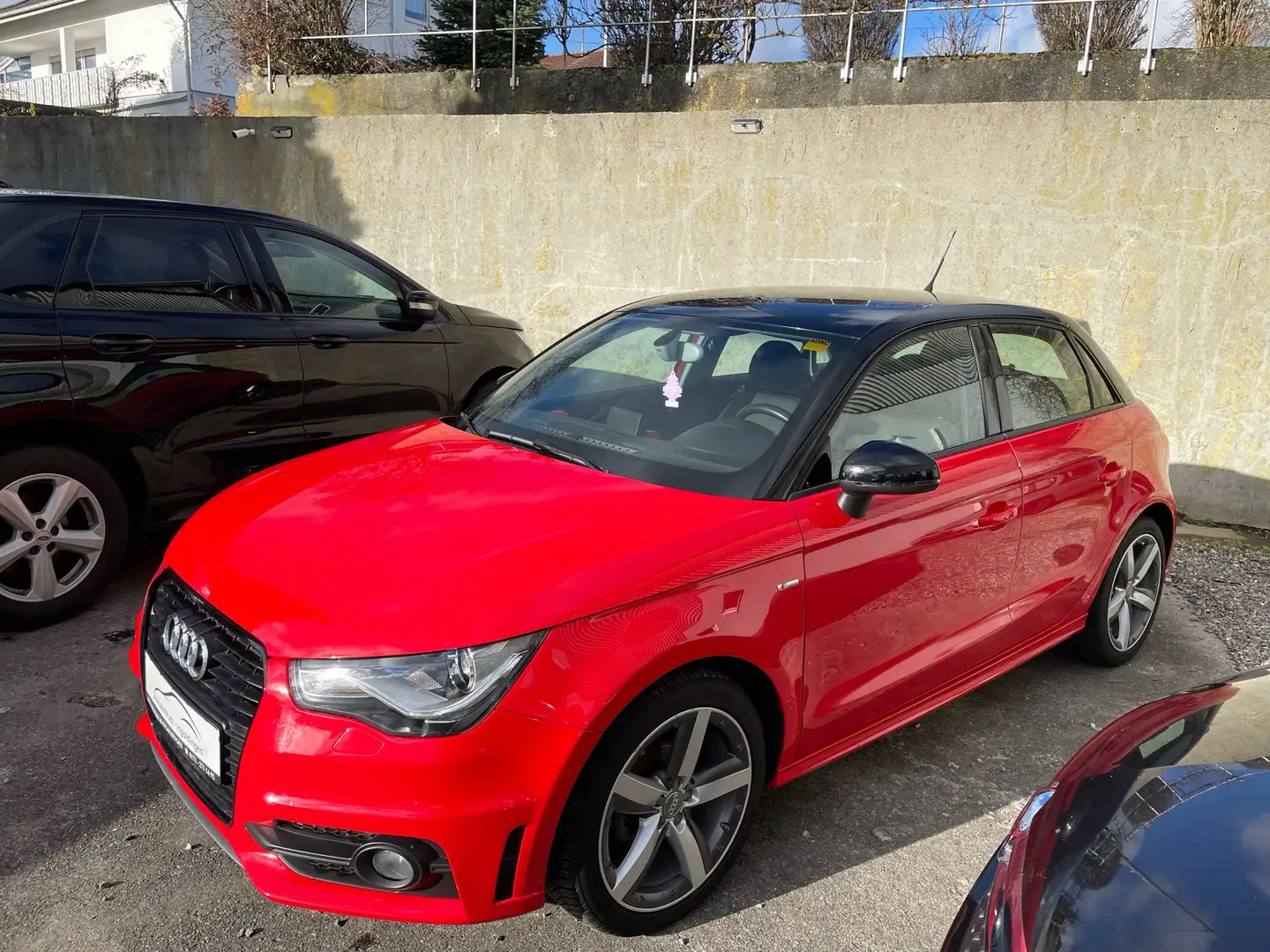 Audi A1 1.2 TFSI Sportback S line Sportpaket Rot - 1