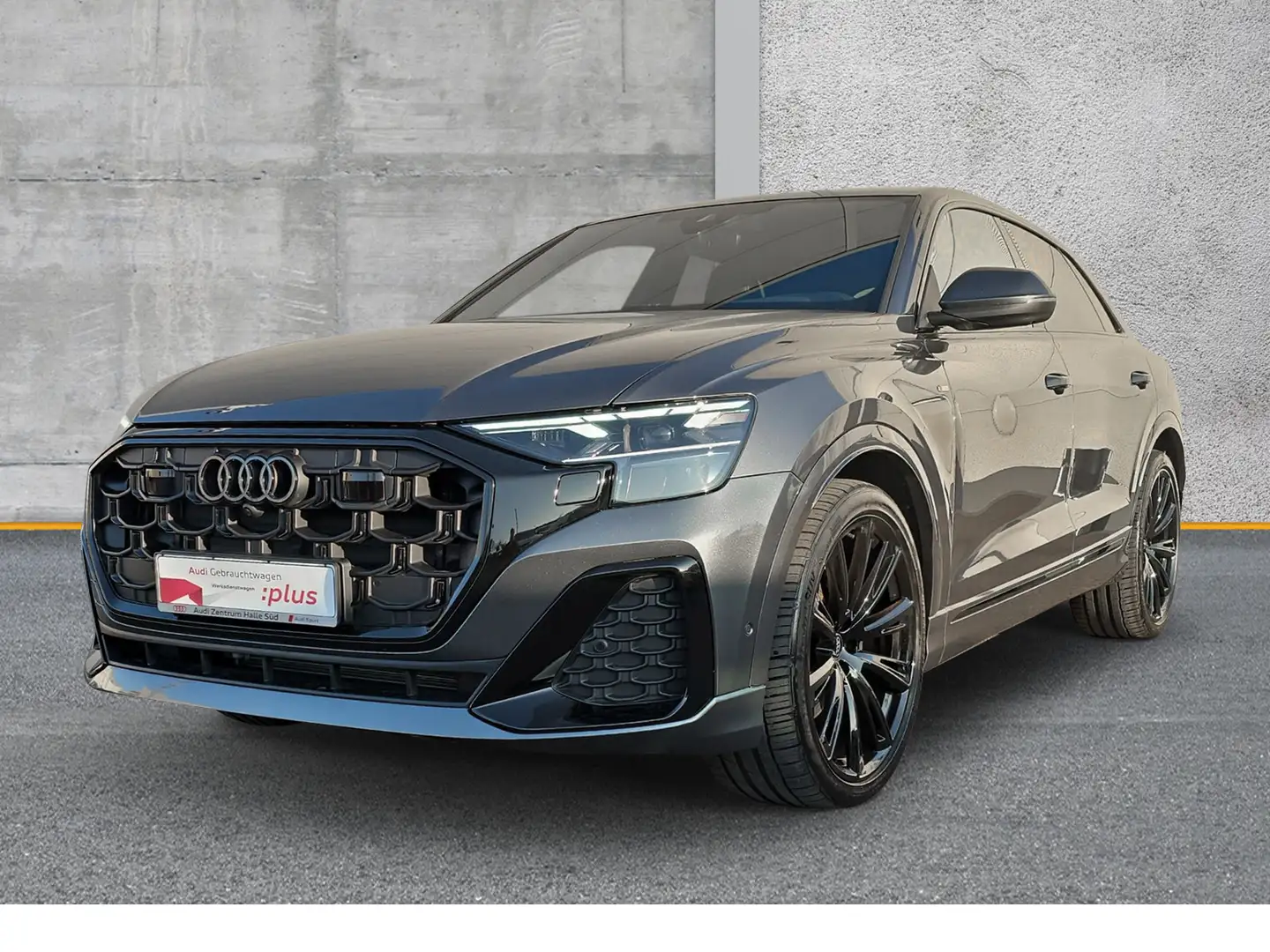 Audi Q8 50 TDI qu S line S-SITZ PANO STANDHZG AHK 23" Grau - 1