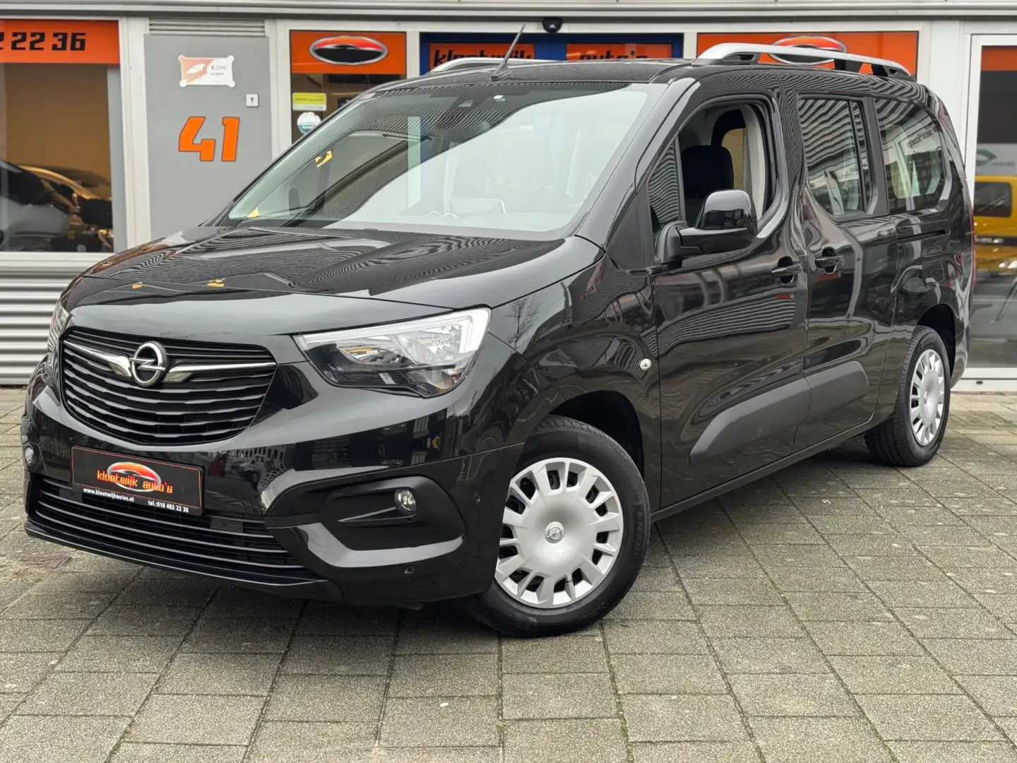 Opel Combo Life XL 1.2 T Edition L2 Navi Camera Cruise 1e Eigenaar Zwart - 1