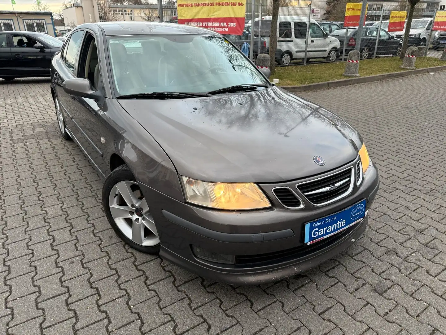 Saab 9-3 Lim. 1.9 TID VECTOR*LEDER*MFL*AHK*6.G*RCD*** Сірий - 1