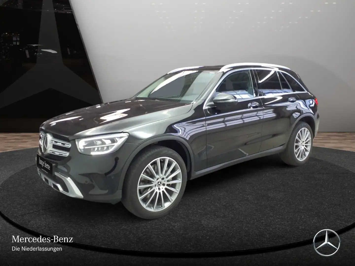 Mercedes-Benz GLC 300 e 4M PANO+360+AHK+LED+FAHRASS+KEYLESS+9G Schwarz - 2