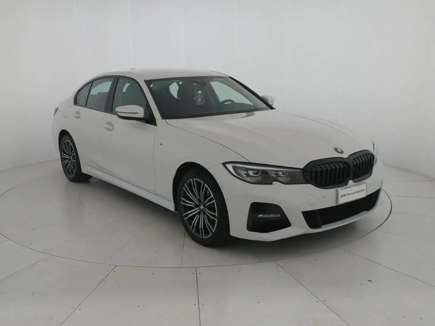 BMW 320 e Msport auto Weiß - 2