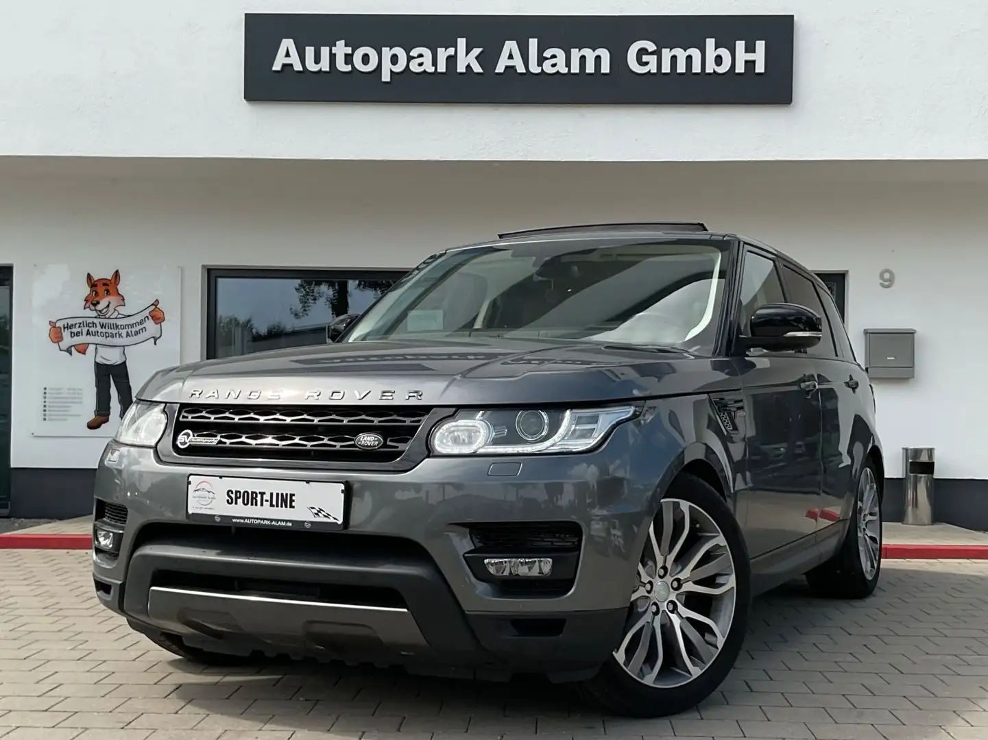 Land Rover Range Rover Sport S Aut. Navi Leder RFK Luftfed. Gris - 1