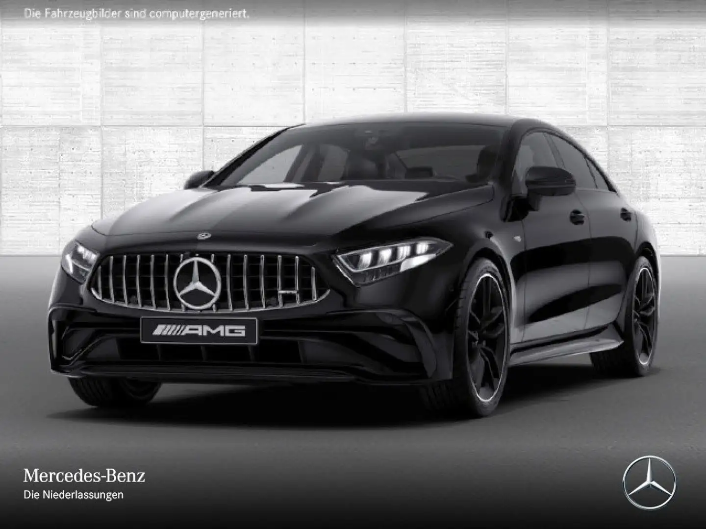 Mercedes-Benz CLS 53 AMG Cp. 4M Perf-Abgas WideScreen Stdhzg LED Noir - 2