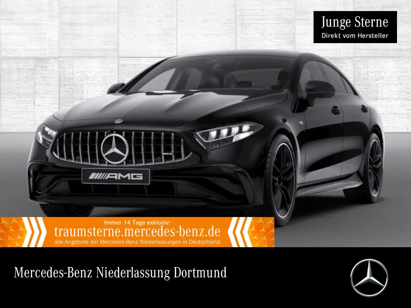 Mercedes-Benz CLS 53 AMG Cp. 4M Perf-Abgas WideScreen Stdhzg LED Noir - 1