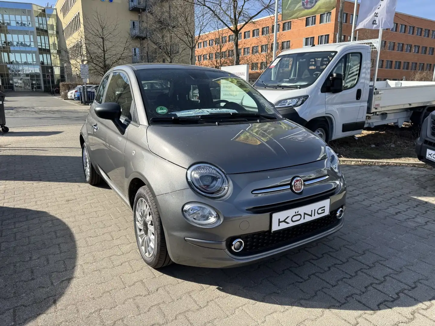 Fiat 500 Hatchback 1.0 GSE Hybrid Grijs - 2