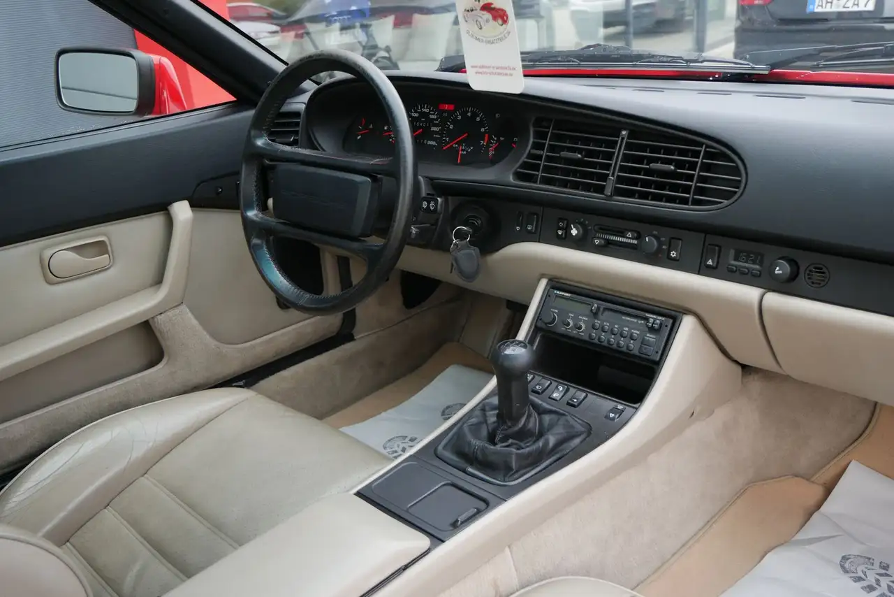 Porsche 944 Turbo Targa"Note2"H-Kennzeichen"GuterZustand, foto 12