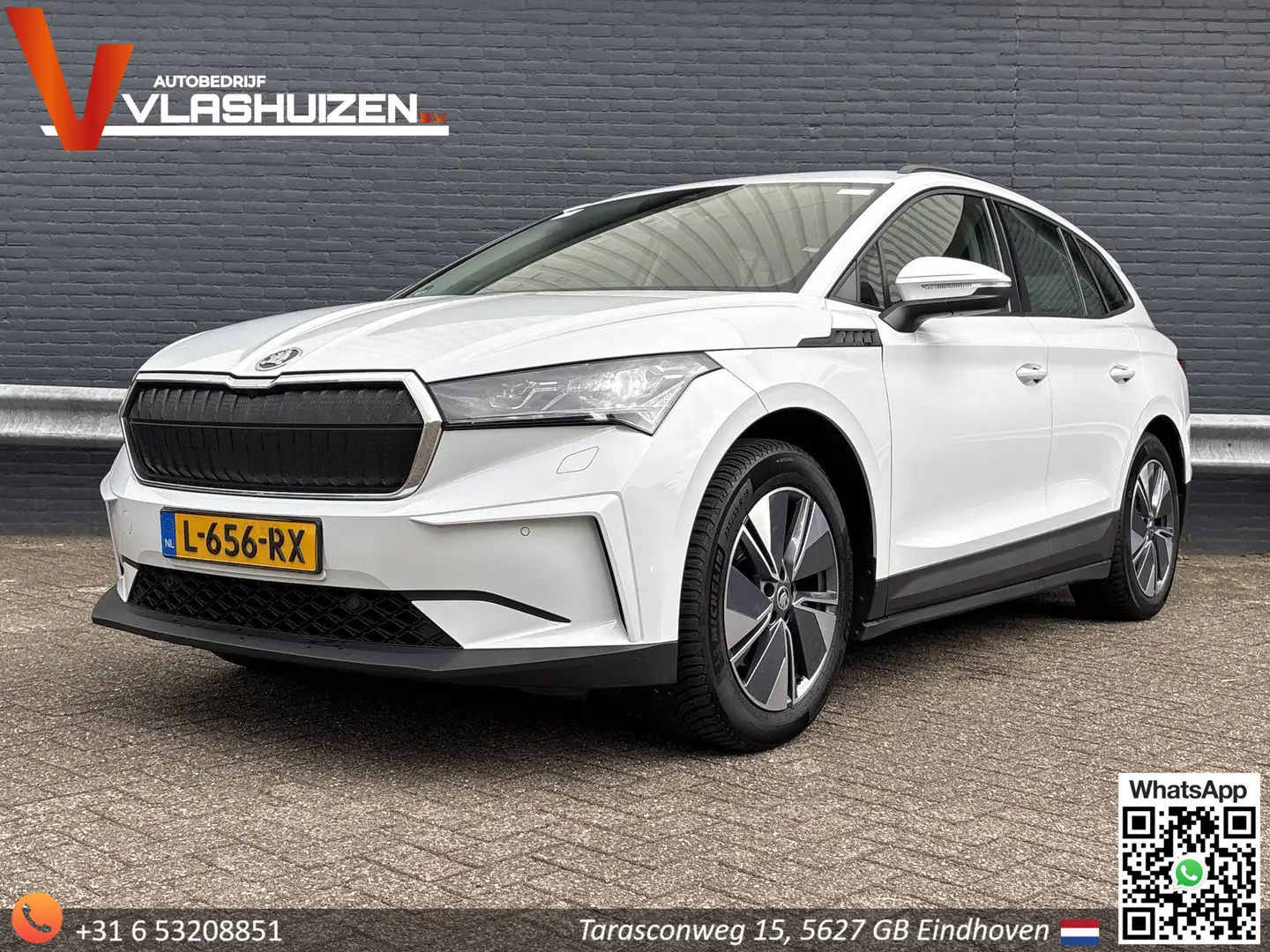 Skoda Enyaq iV 60 | € 14.450,- NETTO! Wit - 1