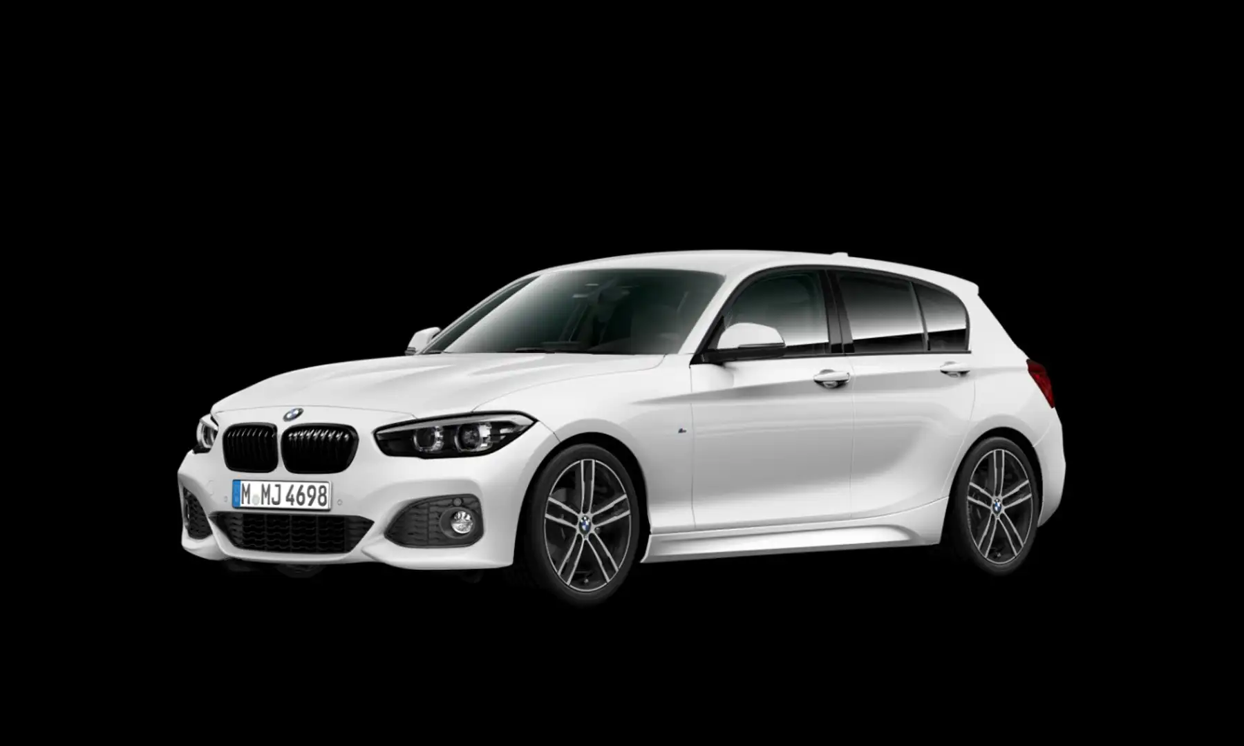 BMW 120 i Sport-Aut. ///M-Sport Lenkradhzg. HiFi DAB SAG Weiß - 1