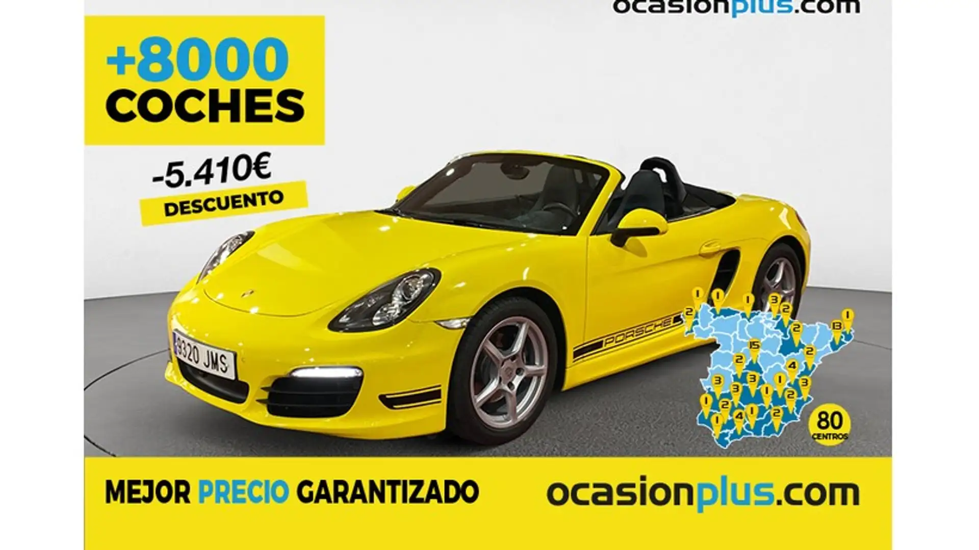 Porsche Boxster Black Edition Yellow - 1