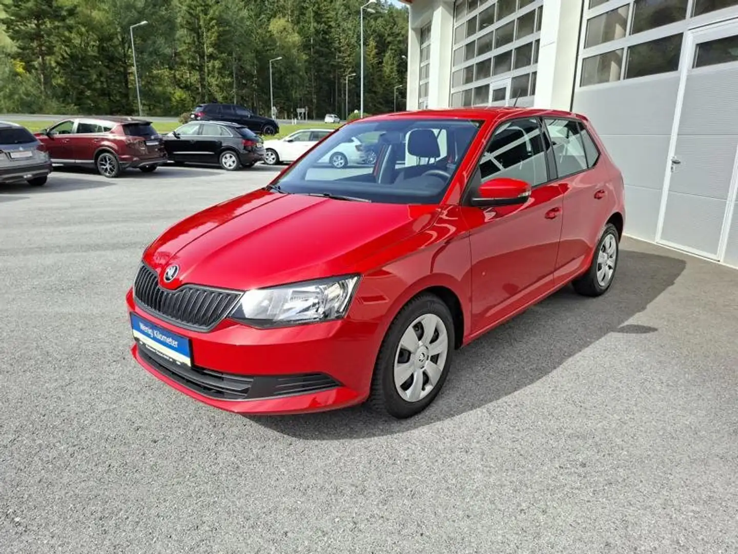 Skoda Fabia Active 1,0 25 wenig KM Rot - 1