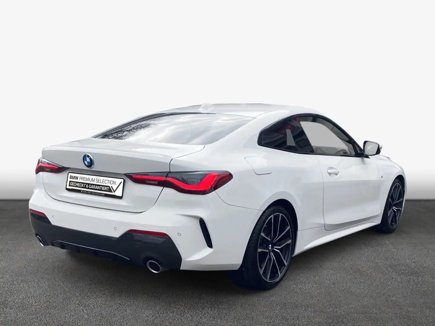 BMW 420 d Coupe Weiß - 2