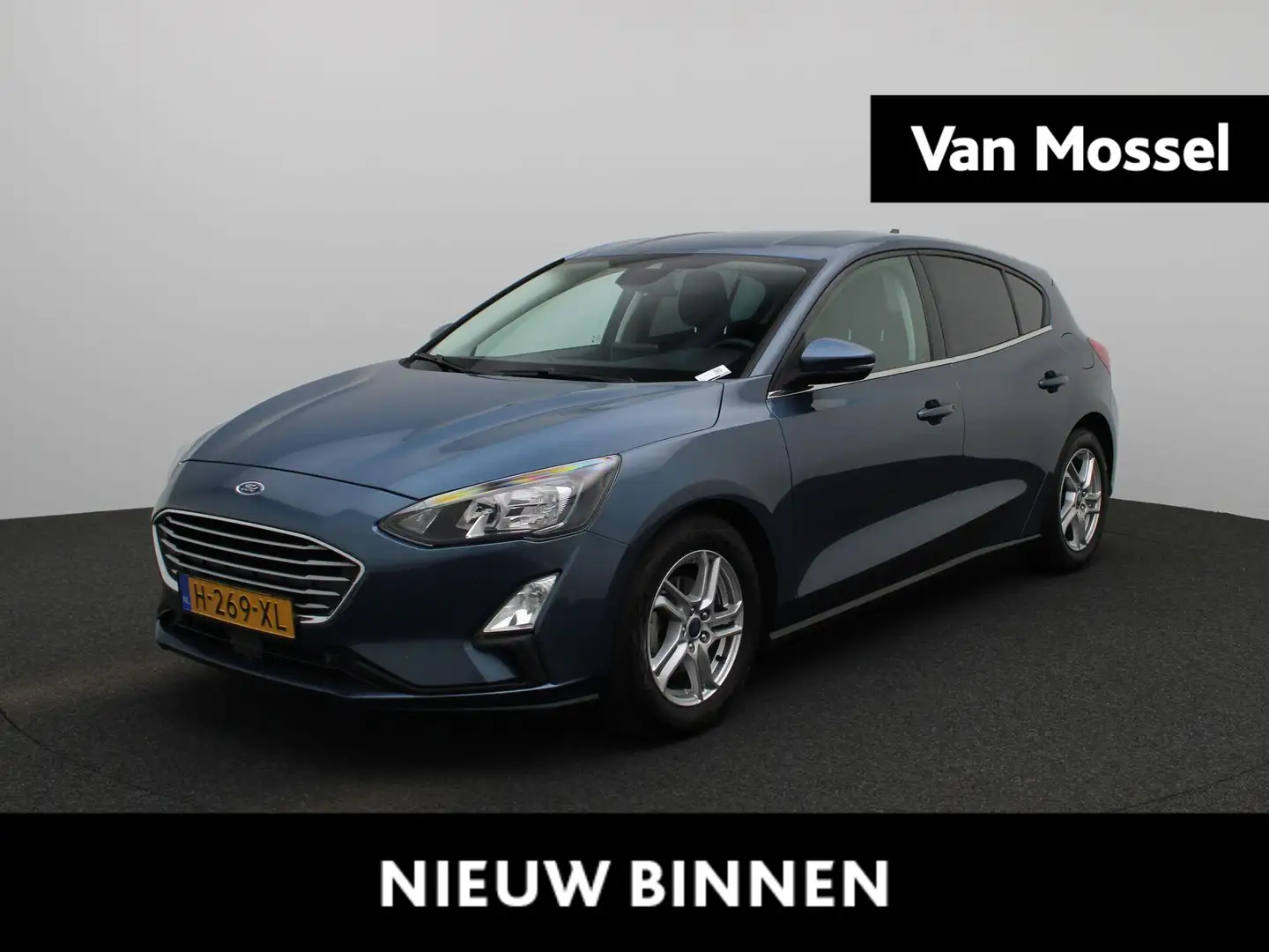Ford Focus 1.0 EcoBoost Trend Edition Business navigatie - pa Blauw - 1