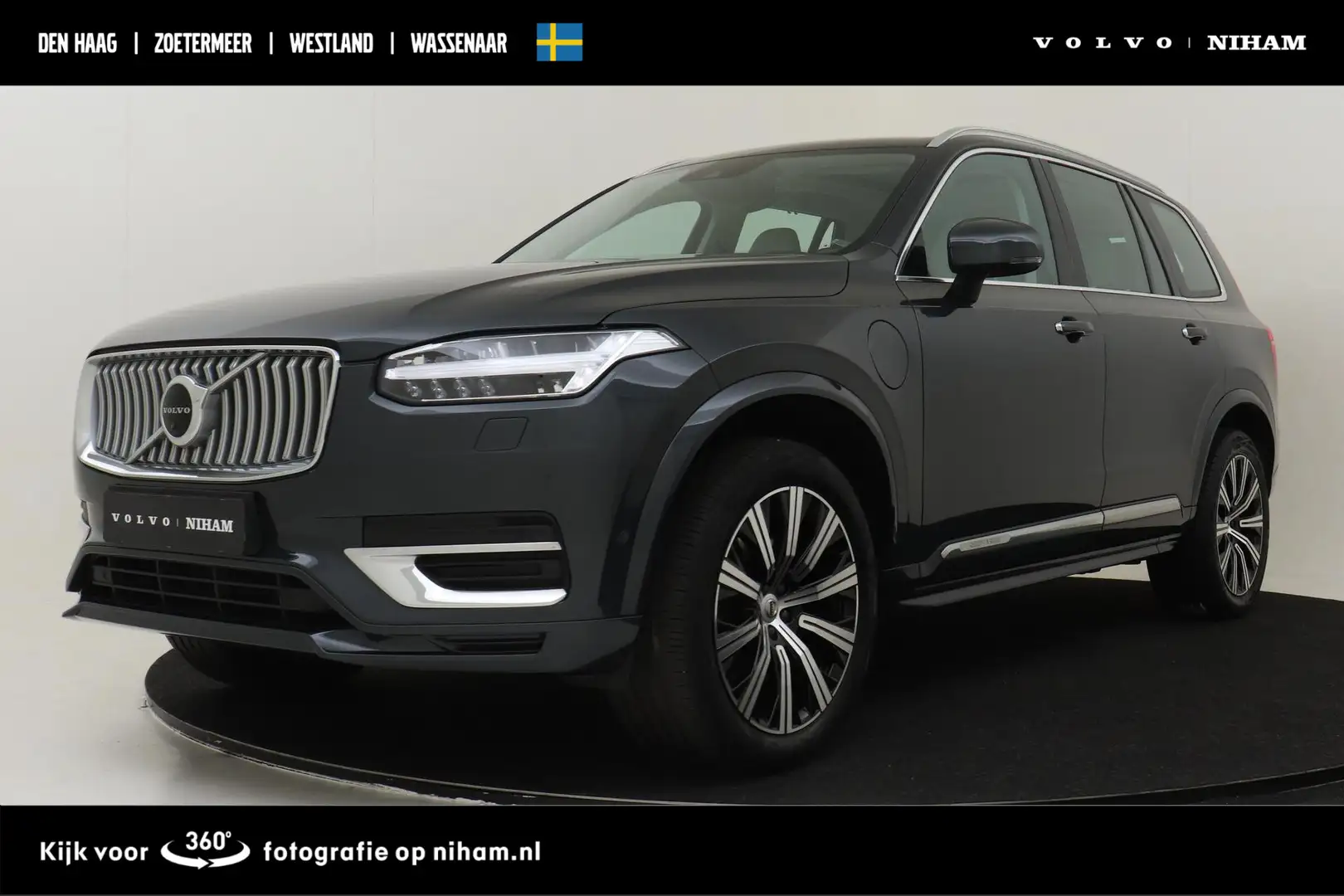 Volvo XC90 T8 RECHARGE AWD INSCRIPTION EXCLUSIVE -PANO.DAK|HA Gris - 1