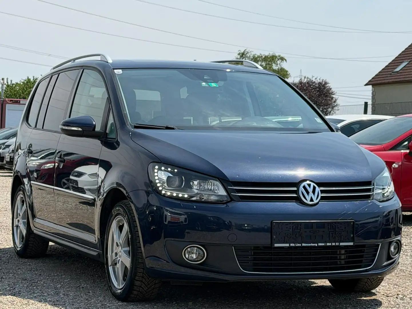 Volkswagen Touran Highline Blau - 2