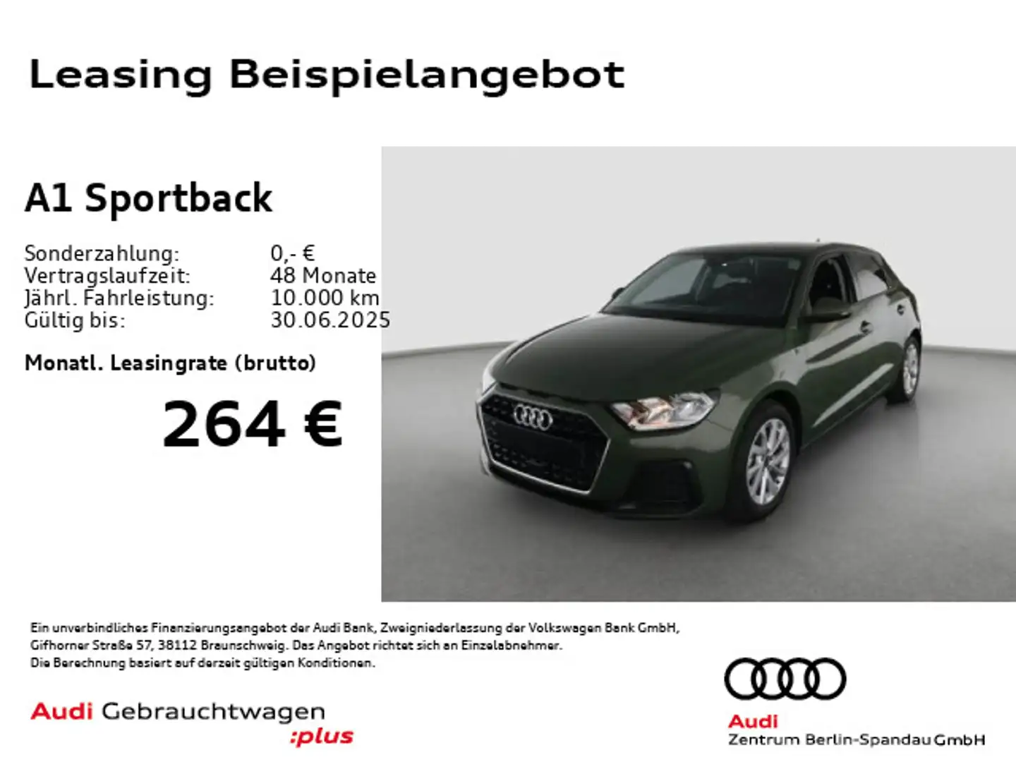 Audi A1 25 TFSI Adv. S tronic *Virt.C*PDC* Vert - 1
