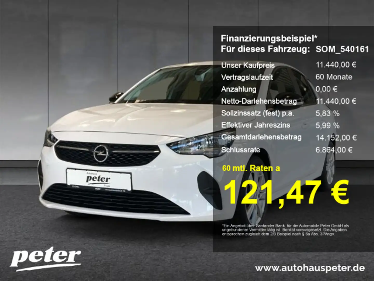 Opel Corsa Corsa F 1.2 Edition Klima Sitzheizung Allwetter Blanc - 1