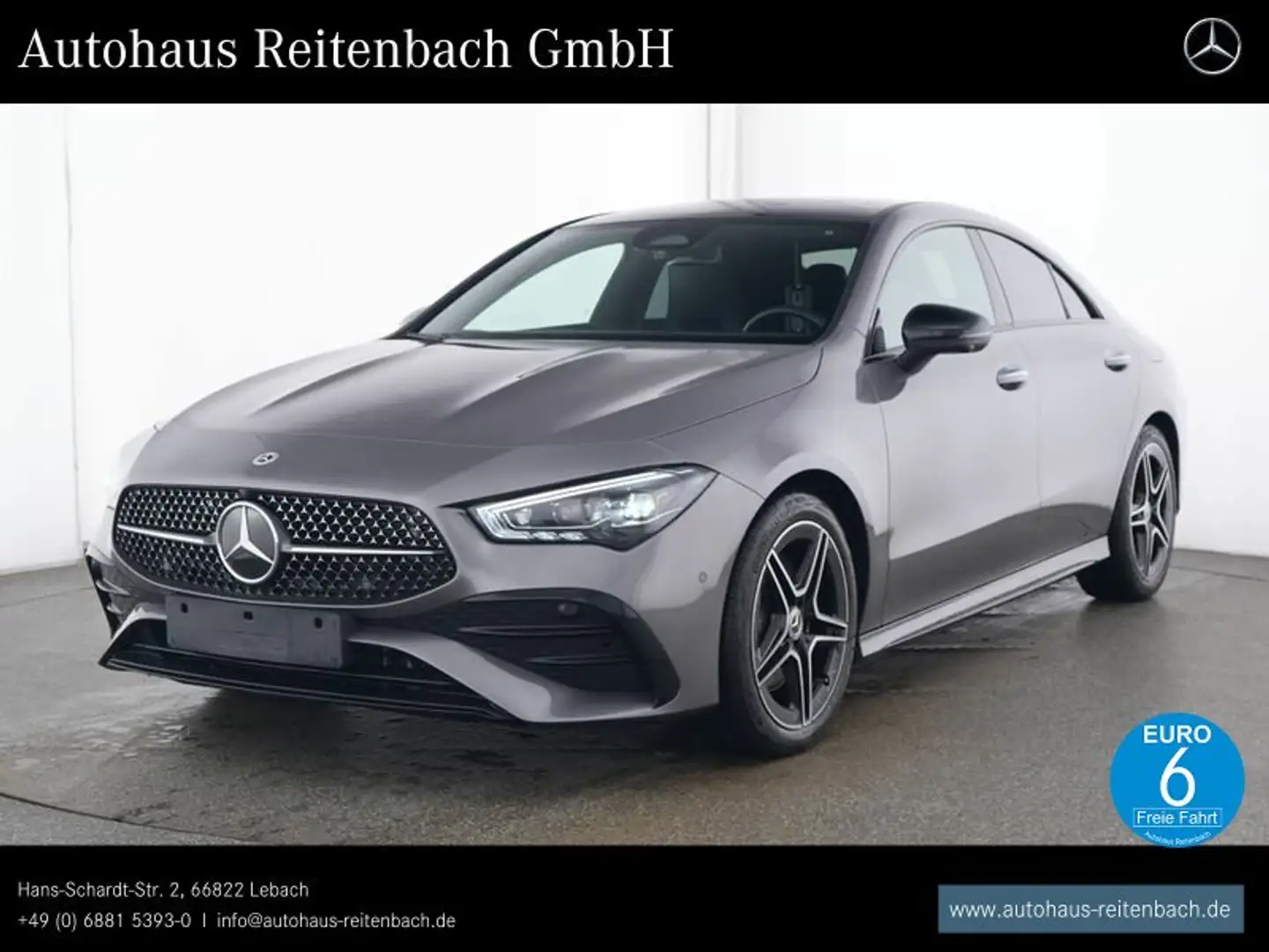 Mercedes-Benz CLA 200 CLA200COUPE AMG+PANO+DISTR NIGHT+HUD+SOUNDSY+360 Grau - 1