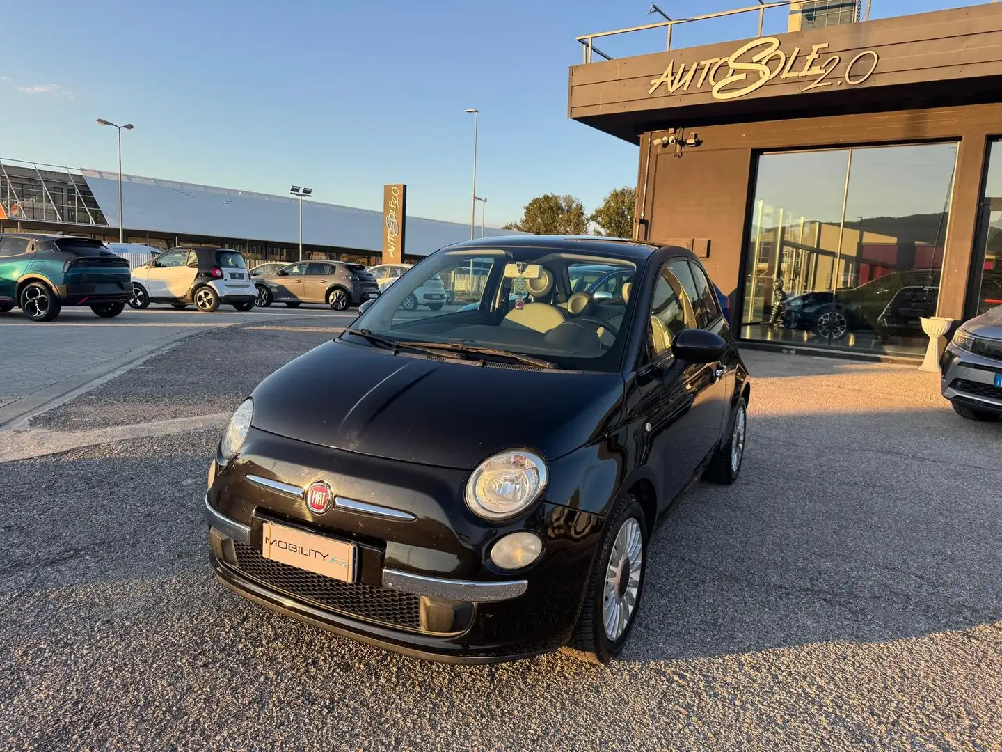 Fiat 500 500 III 1.2 Lounge 69cv Nero - 1