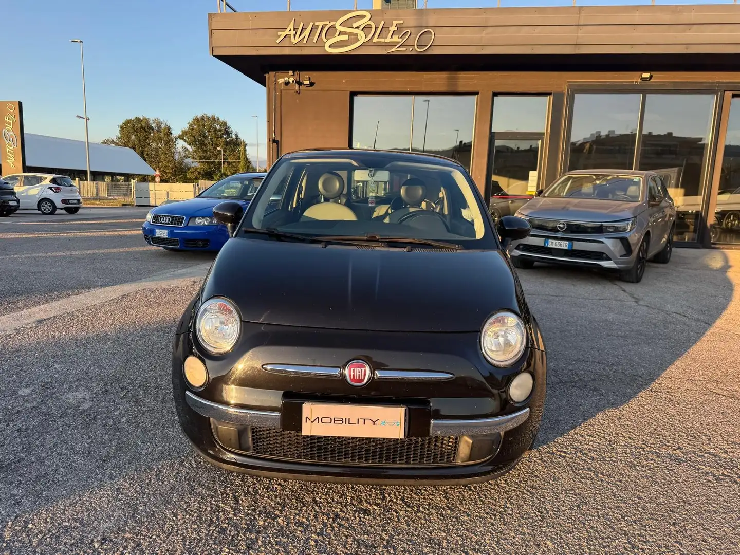 Fiat 500 500 III 1.2 Lounge 69cv Nero - 2