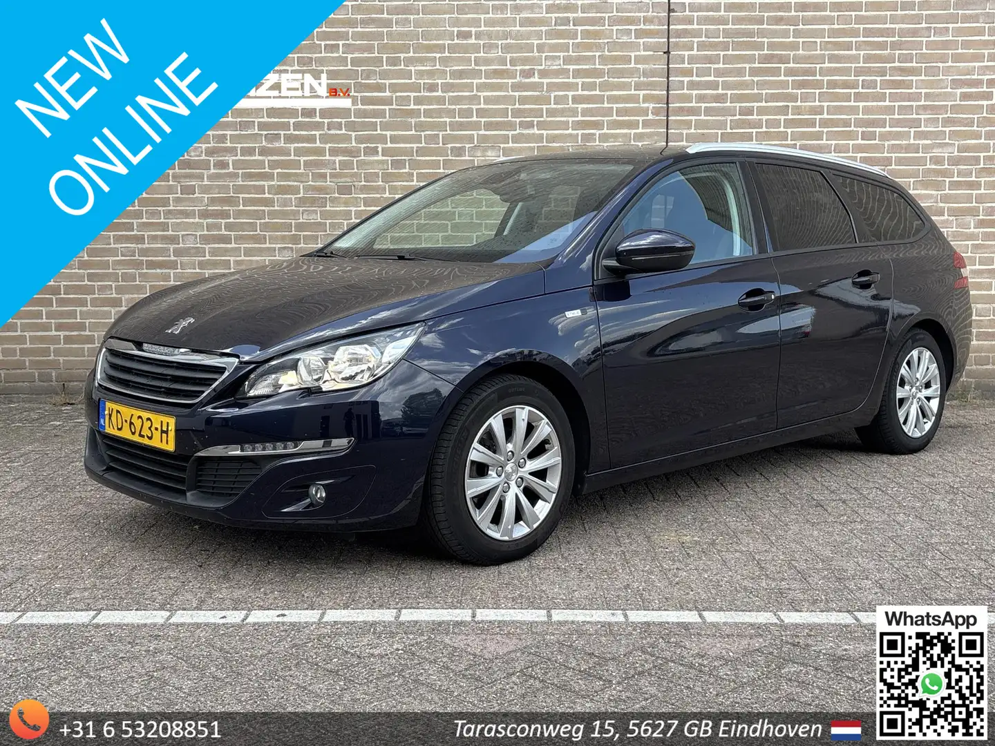Peugeot 308 SW 1.2 PureTech Style | Pano | Climate | Cruise | Blue - 1