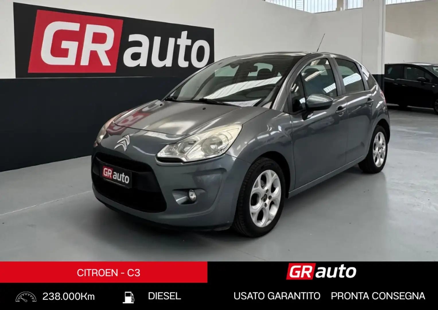 Citroen C3 C3 1.4 hdi Style Gris - 1