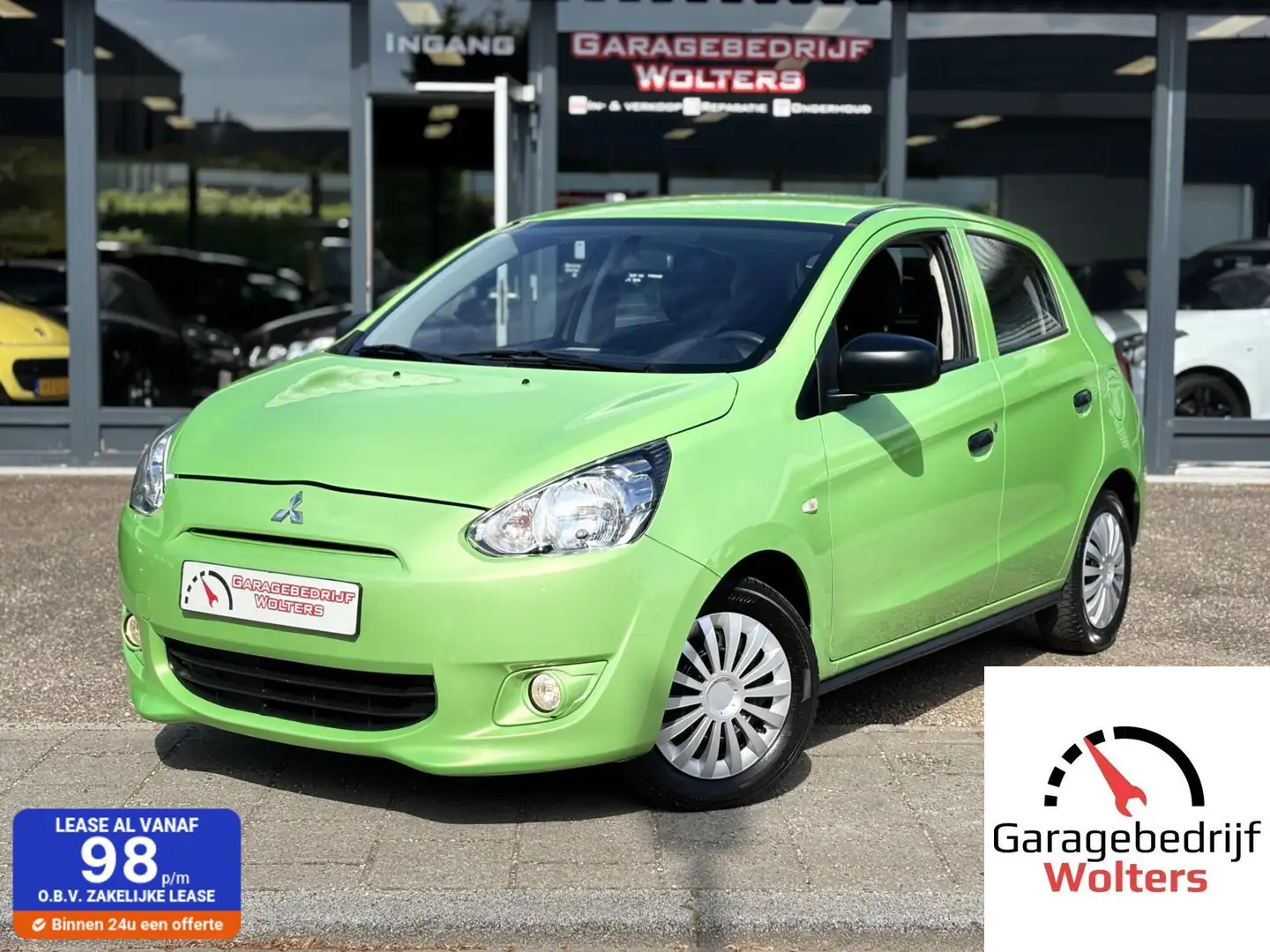 Mitsubishi Space Star 1.0 Bright AIRCO NIEUWE APK MET. KLEUR Verde - 1