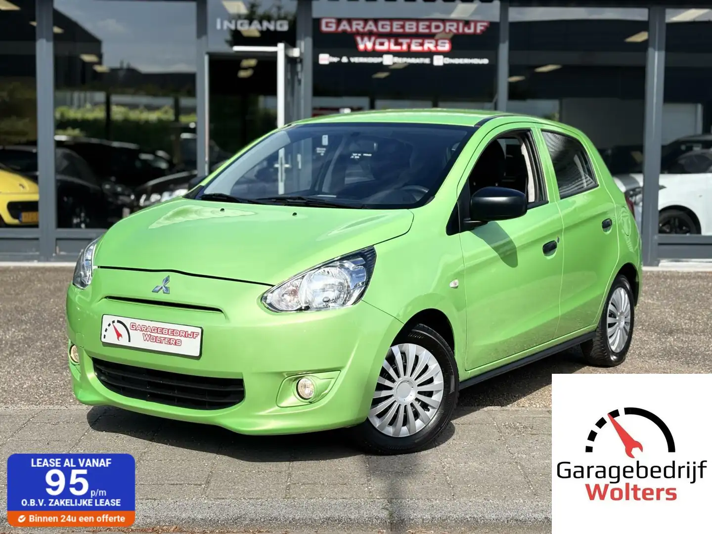 Mitsubishi Space Star 1.0 Bright AIRCO NIEUWE APK MET. KLEUR Vert - 1