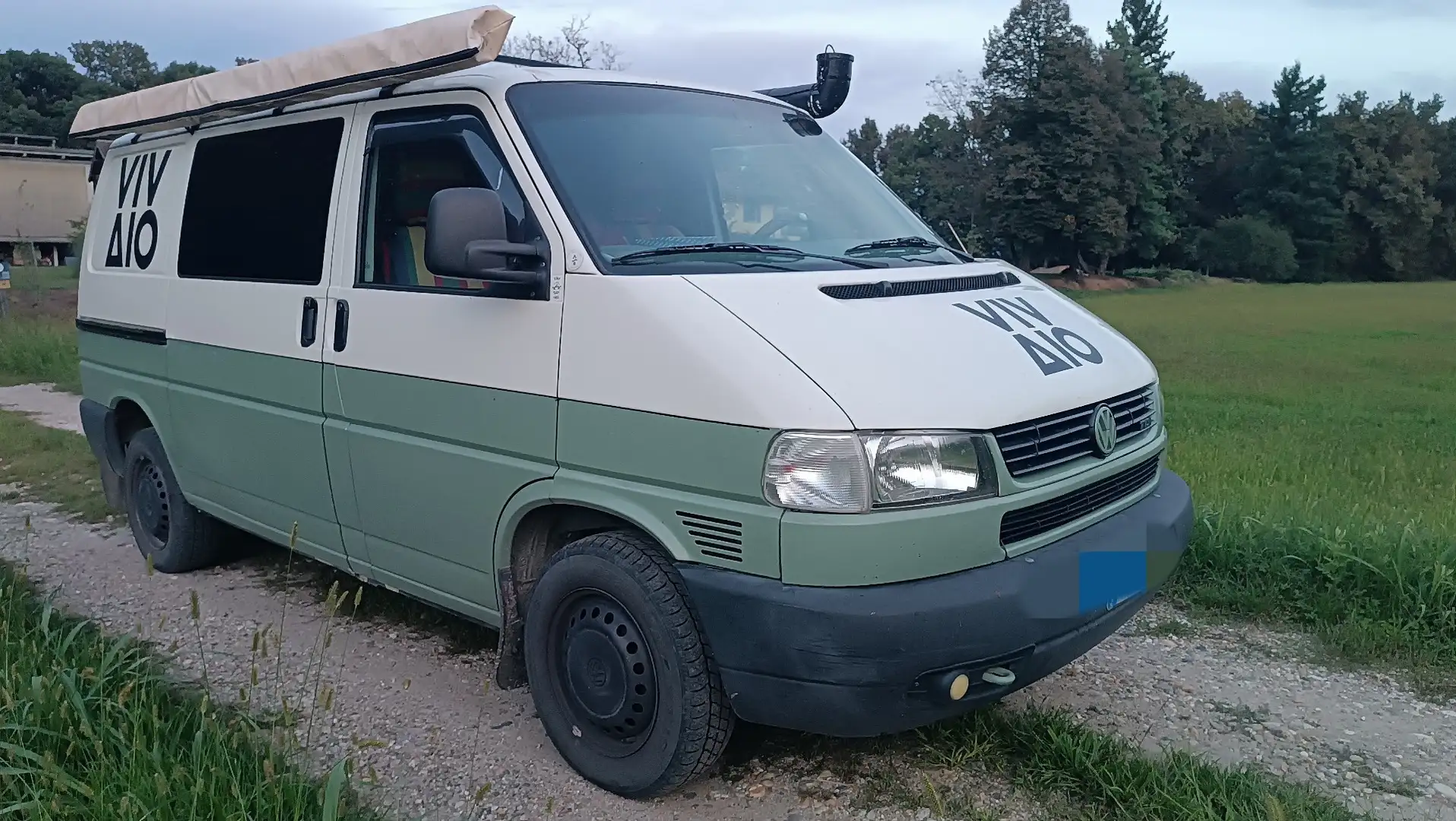 Volkswagen T4 Transporter 6 posti Verde - 1