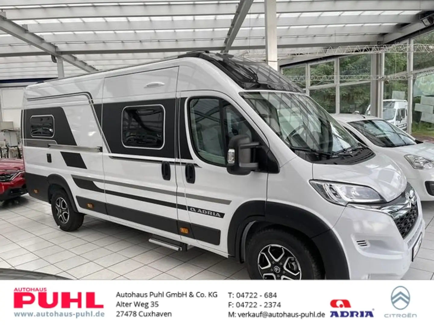Adria Twin Supreme 640 SGX Heay, Kamera,Aluräder,Hubbett Weiß - 1