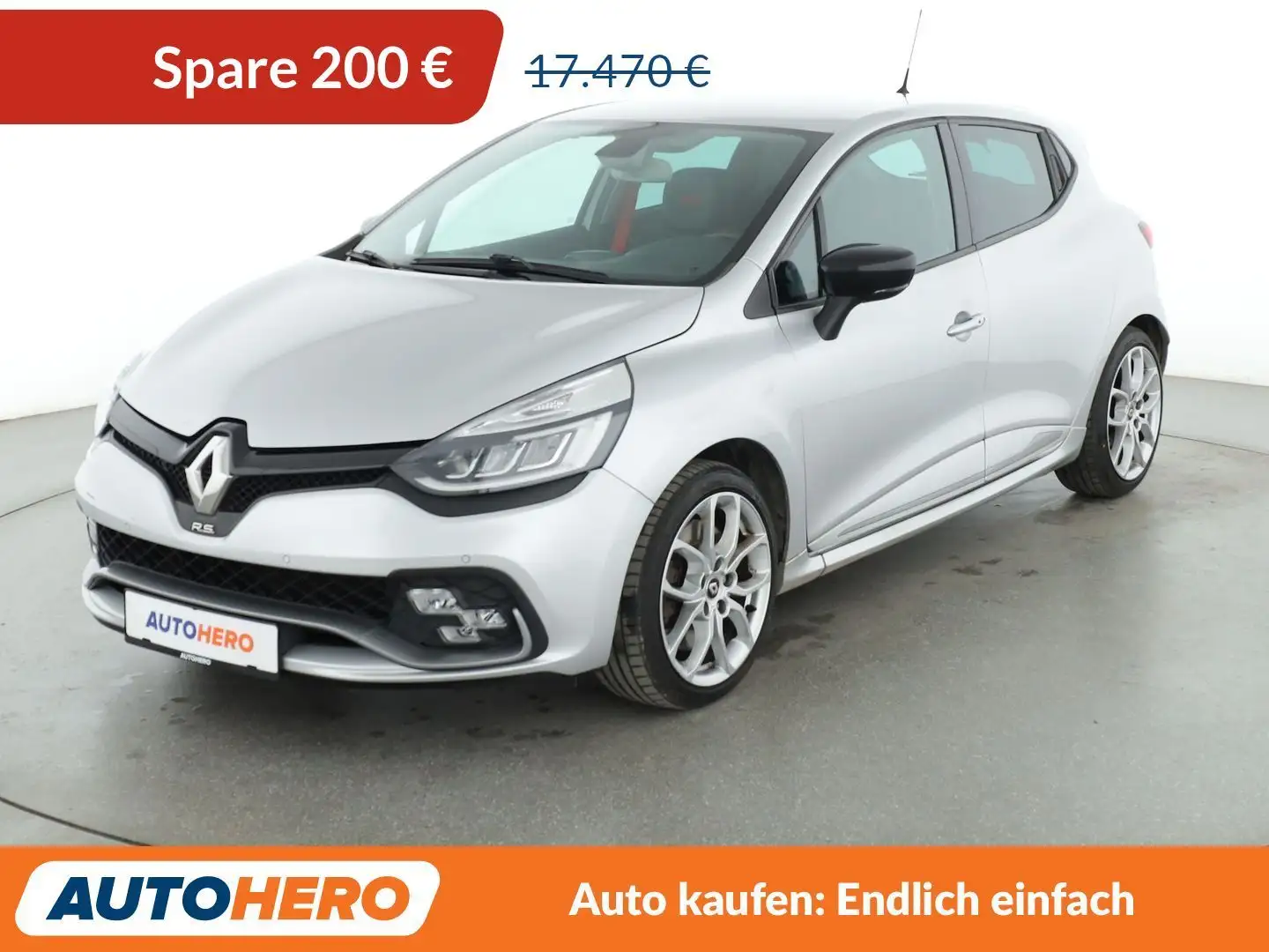 Renault Clio 1.6 TCe Energy Renault Sport Aut.*NAVI*LED*SHZ* Grau - 1