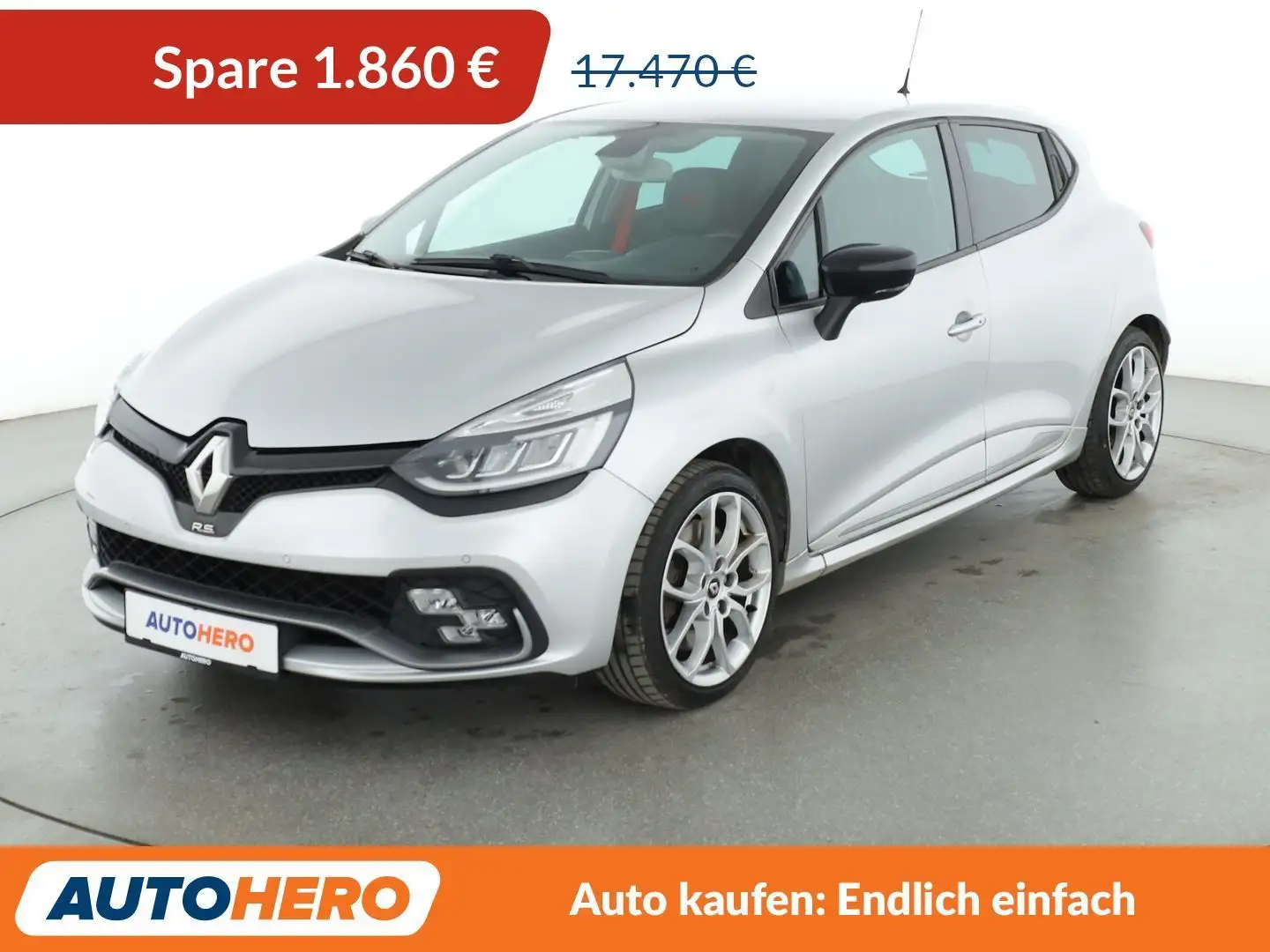 Renault Clio 1.6 TCe Energy Renault Sport Aut.*NAVI*LED*SHZ* Grau - 1