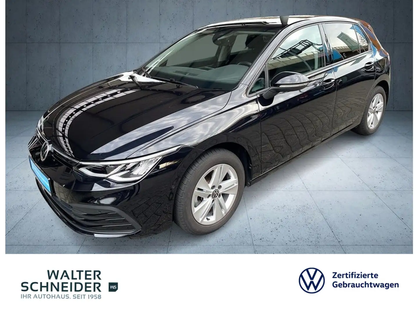 Volkswagen Golf 1.5 TSI Life NaviPro LED PDC Schwarz - 1