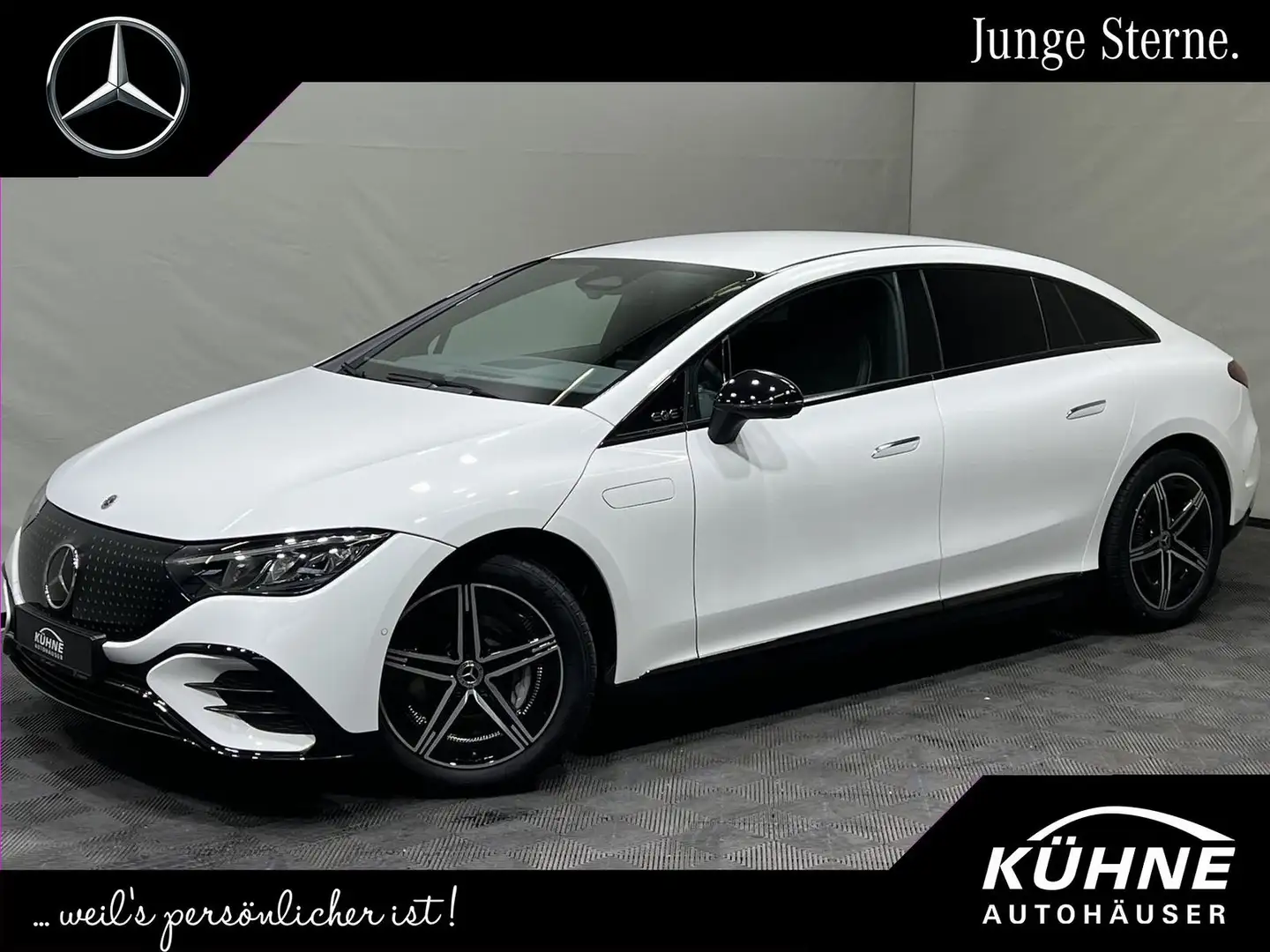 Mercedes-Benz EQE 300 AMG Advanced Plus Night AHK+Service !!! Weiß - 1