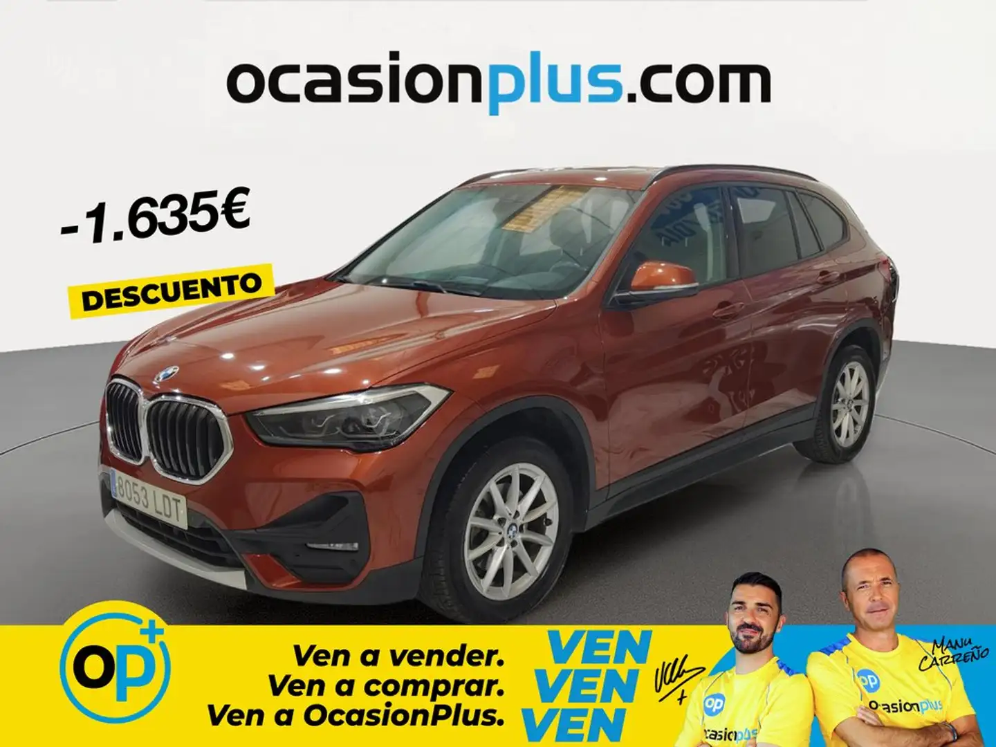 BMW X1 xDrive 18d Naranja - 1