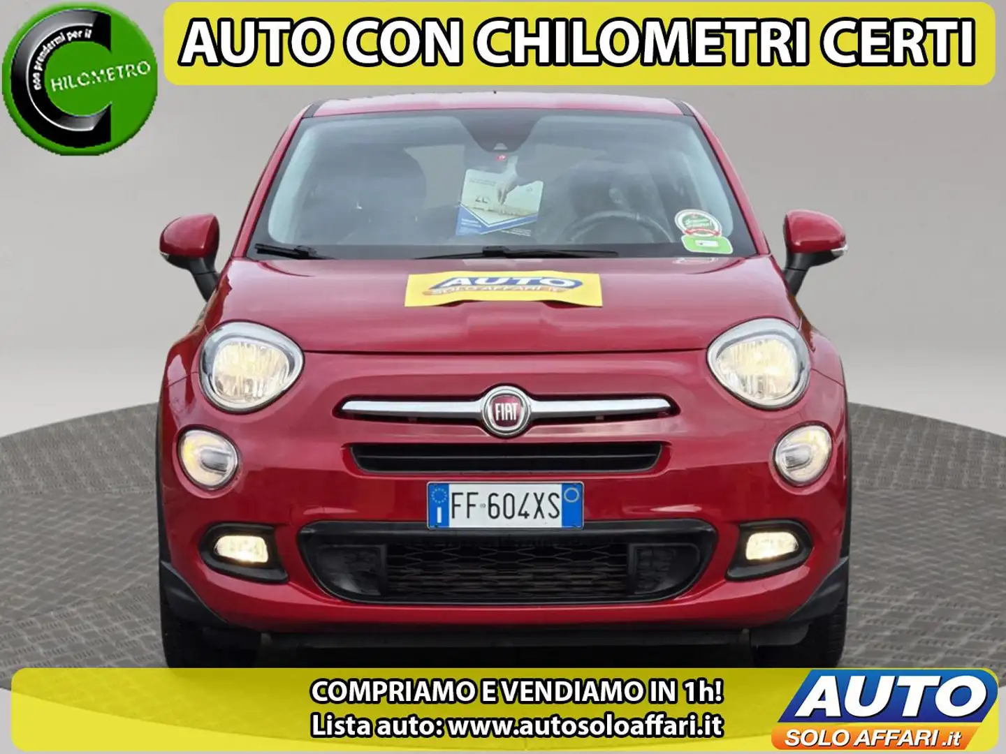 Fiat 500X 1.6 MultiJet 120CV DCT CAMBIO AUTOMATICO EURO6B Rosso - 2