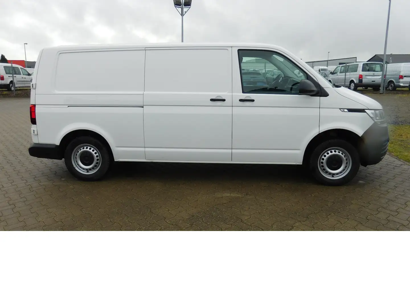 Volkswagen T6.1 Transporter Abt e- Kasten Lang 1-Gang Klima Weiß - 2