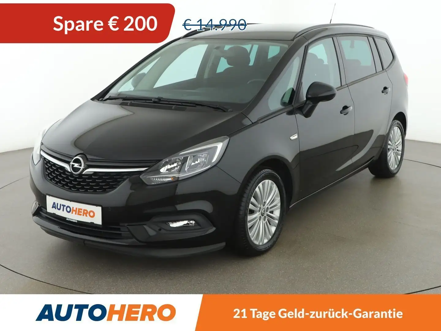 Opel Zafira Tourer 1.6 CDTI DPF Edition Start/Stop *TEMPO*PDC*KLIMAAU Noir - 1