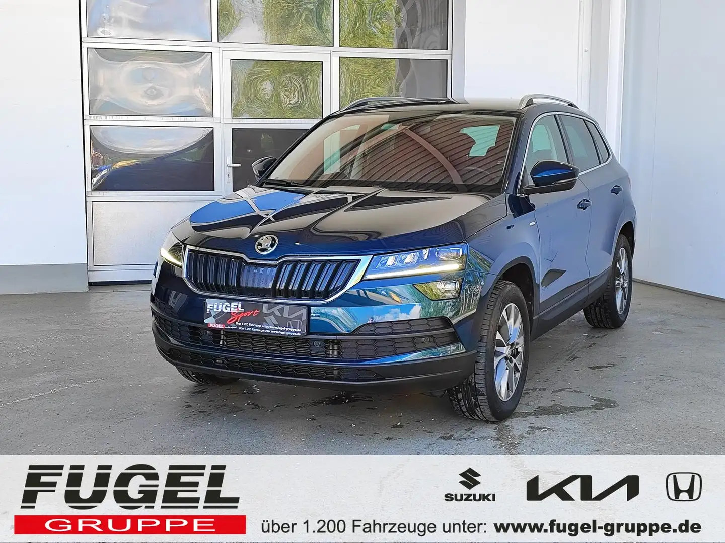 Skoda Karoq 2.0 TDI Clever 4x4 LED|Navi Blau - 1