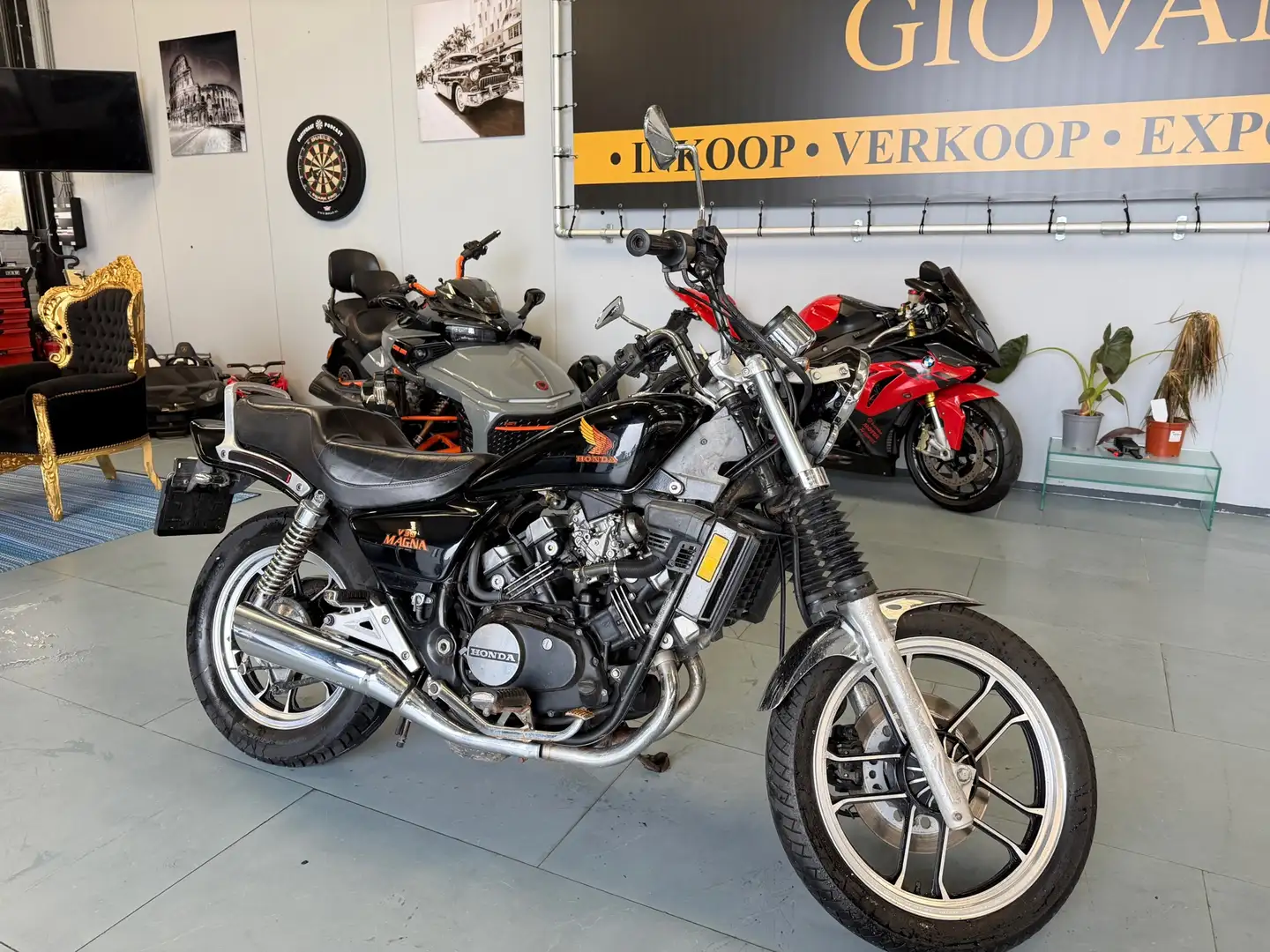 Honda VF 500 Chopper 500C Magna inruil mogelijk - 2