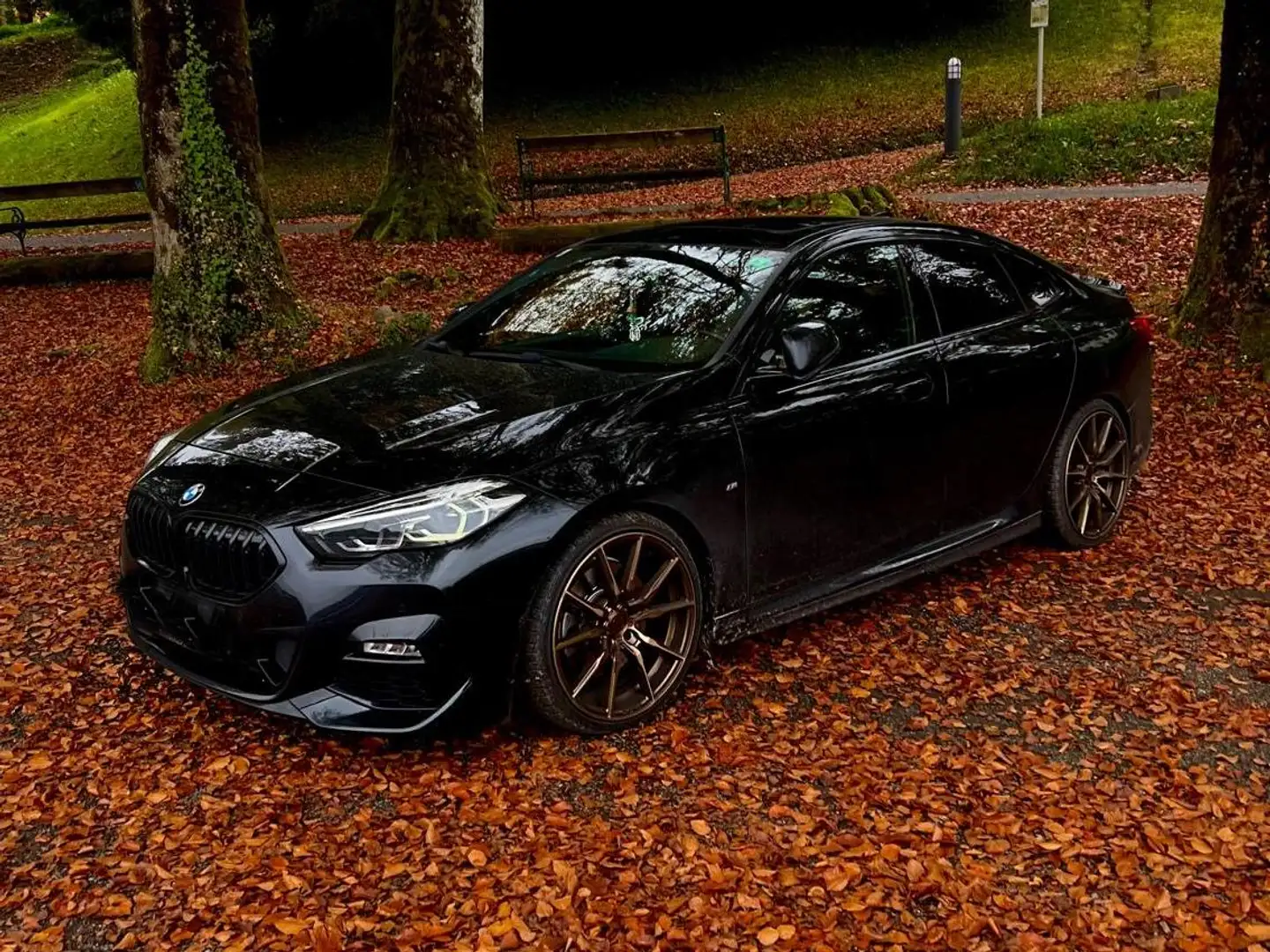 BMW 220 220d Gran Coupe Aut. Schwarz - 1