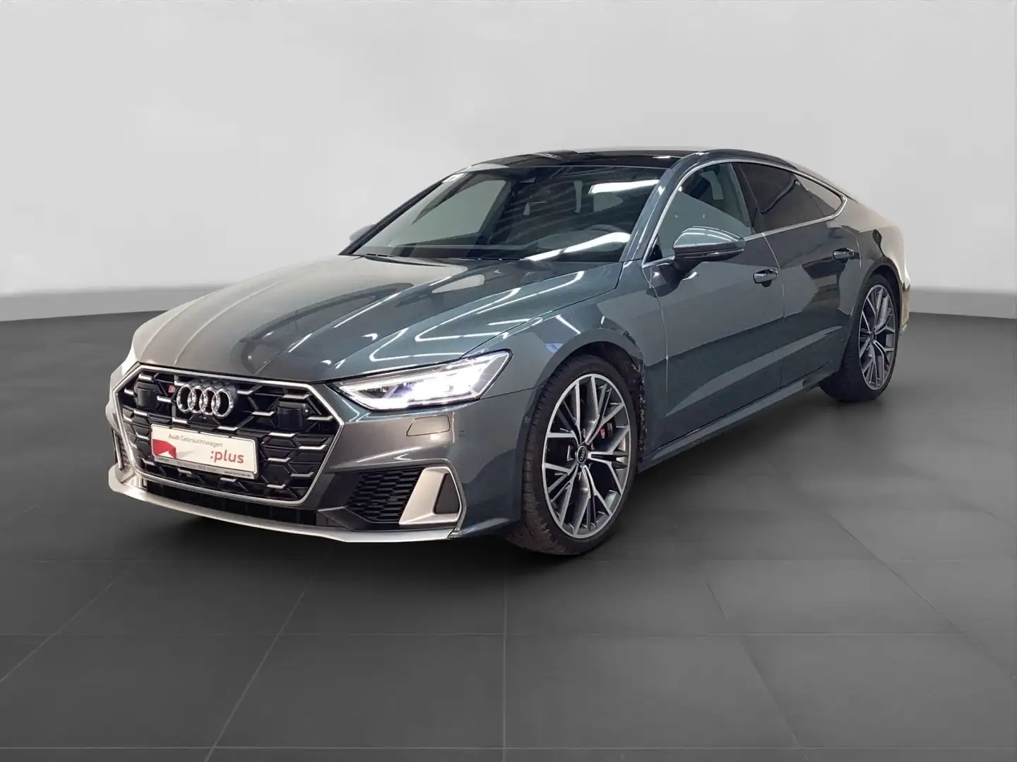Audi S7 TDI Q NP113 PANO LUFT LM21 LEDER Gris - 2