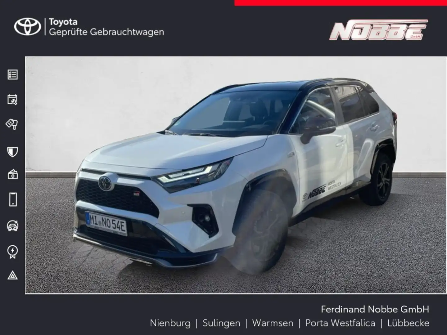 Toyota RAV 4 Plug-in-Hybrid GR SPORT Weiß - 1